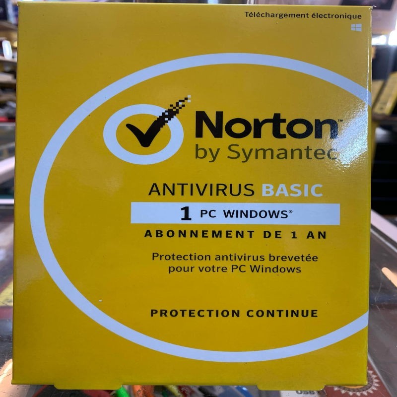 Norton Antivirus Basic 1.0 2018 1 Poste 1 An