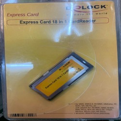 Lecteur de cartes Delock Express Card 18 en 1 - ExpressCard/34