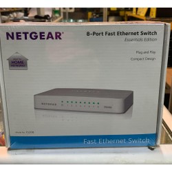 NETGEAR FS208 Blanc