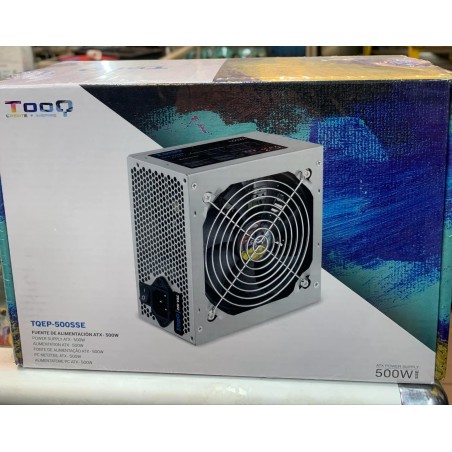 TooQ TQEP-500SSE ATX 500W Argenté