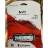 Kingston NV2 NVMe PCIe 4.0 SSD Interne 1To M.2 2280 -SNV2S/1000G