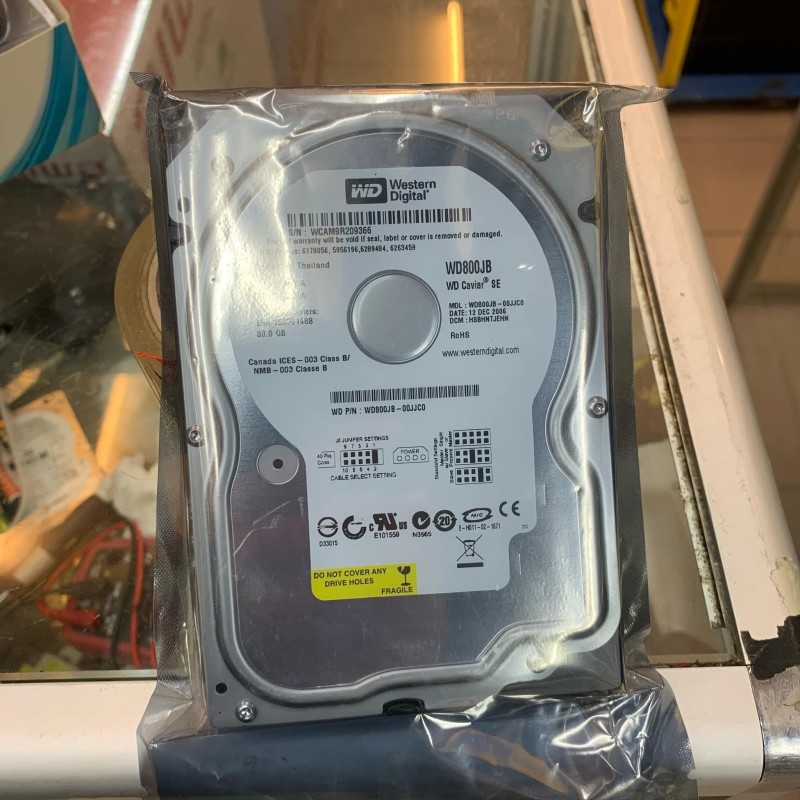 new IDE Western Digital Caviar 80GB 7200RPM 3.5" IDE