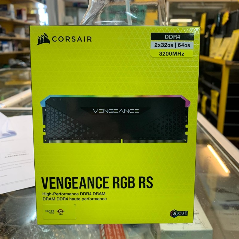 RGB RS 64Go (2x32Go) DDR4 3200MHz C16 M Corsair Vengeance