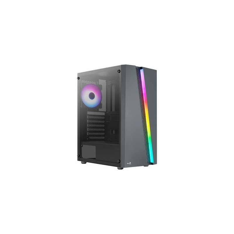 Boitier AeroCool Blade RGB - Moyen Tour ATX - Noir