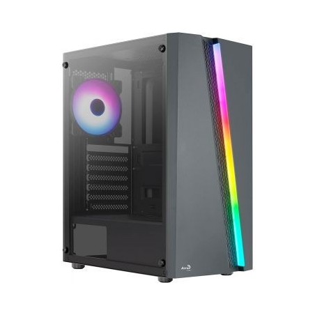 Boitier AeroCool Blade RGB - Moyen Tour ATX - Noir