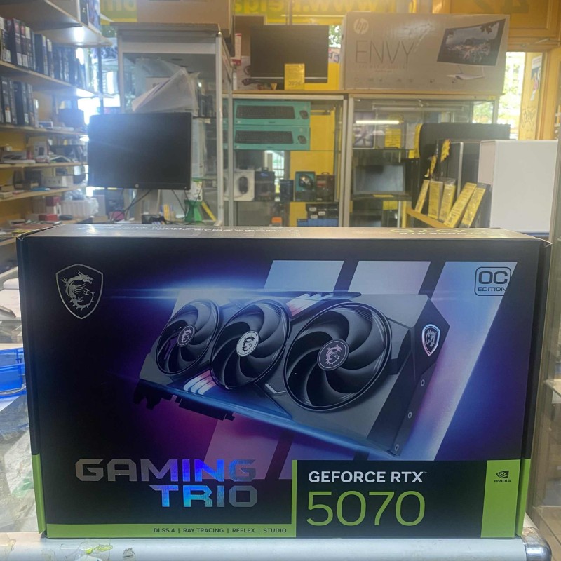 MSI GeForce RTX 5070 12G Gaming Trio OC - 12GB GDDR7 MSI GeForce RTX 5070 12G Gaming Trio OC - 12GB GDDR7