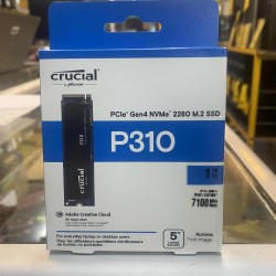 Crucial P310 1TB 2280 PCIe Gen4 3D NAND NVMe M.2 SSD