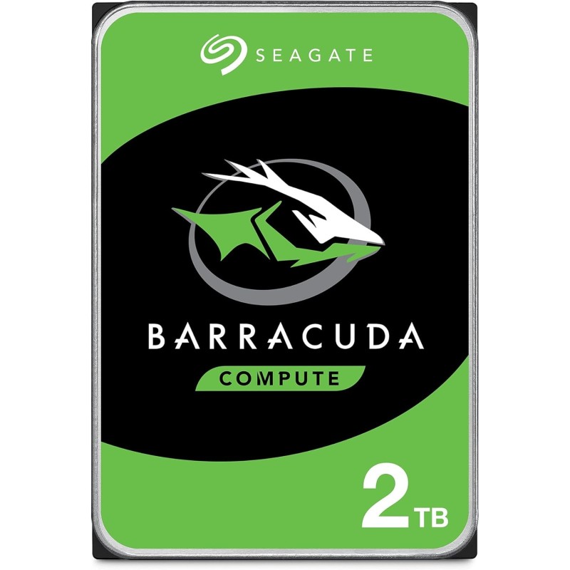 Seagate BarraCuda 2 TB HDD, internal hard drive