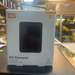 WESTERN DIGITAL Disque dur externe Elements Portable 2 TB