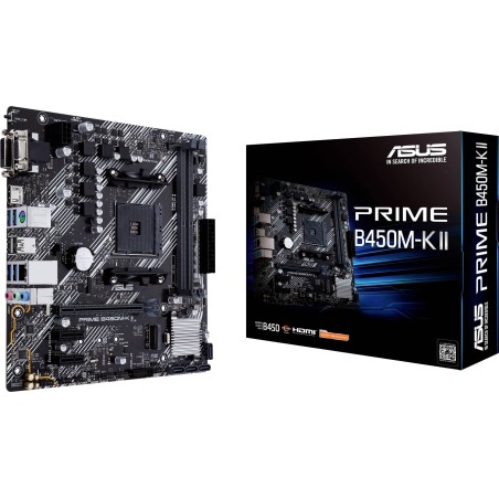 ASUS Prime B450M-K II AMD B450 - AM4 micro ATX