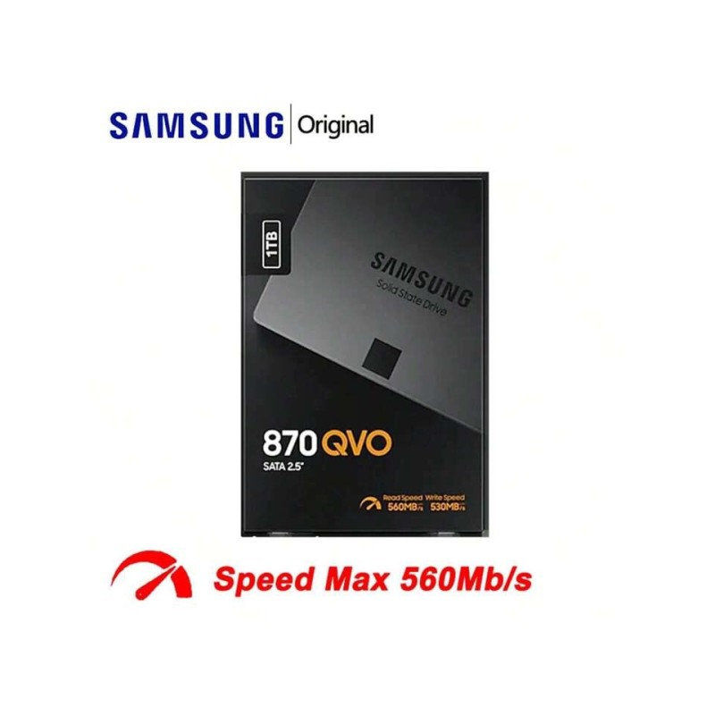 SAMSUNG 870 QVO  1 To SSD -MZ-77Q1T0BW -