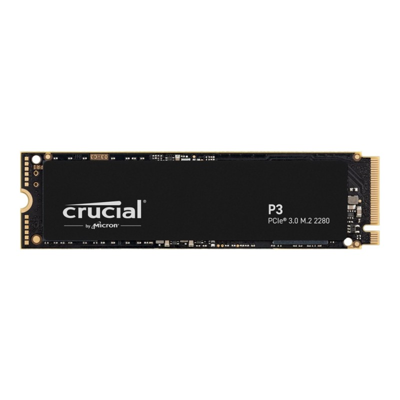 Crucial P3 1TB M.2 PCIe Gen3 NVMe  -CT1000P3SSD801 -Up to 3500MB/ s -